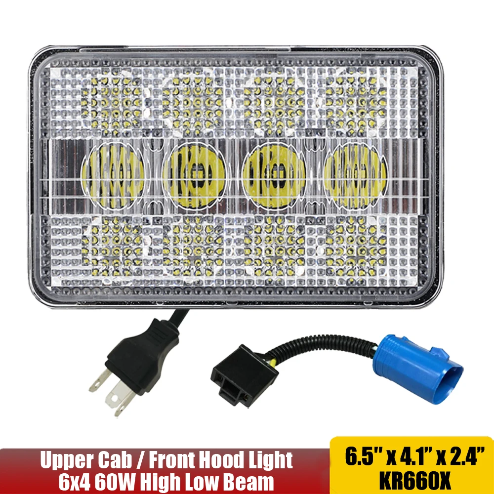 12 светодиодный 24 В светодиодная световая бленда-дальний/ближний свет для чехла 2090, 2290, 2390, 2590, 4490, 4690, 4890,1896 + тракторы 353656A1