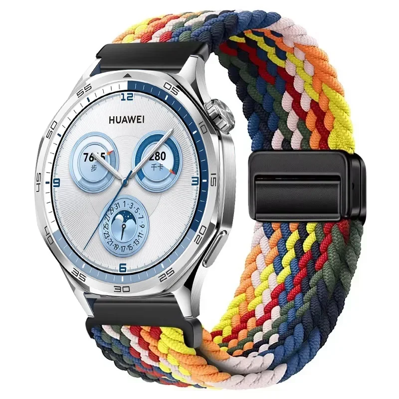 Braided Nylon Loop Strap with Magnetic Buckle 22/20mm