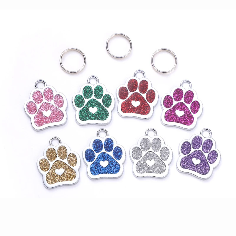 Pet ID Tags Custom Logo Pet Dog Tag Personalized Cat and Dog Keychain Anti-Lost Pet ID Tag Pendant Supplies