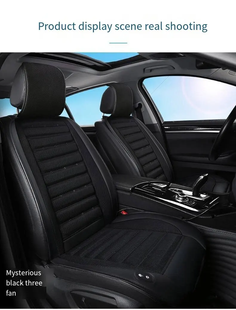 Autositz-Belüftungskissen, Sommer-Kühlluft-Autositzkissen mit