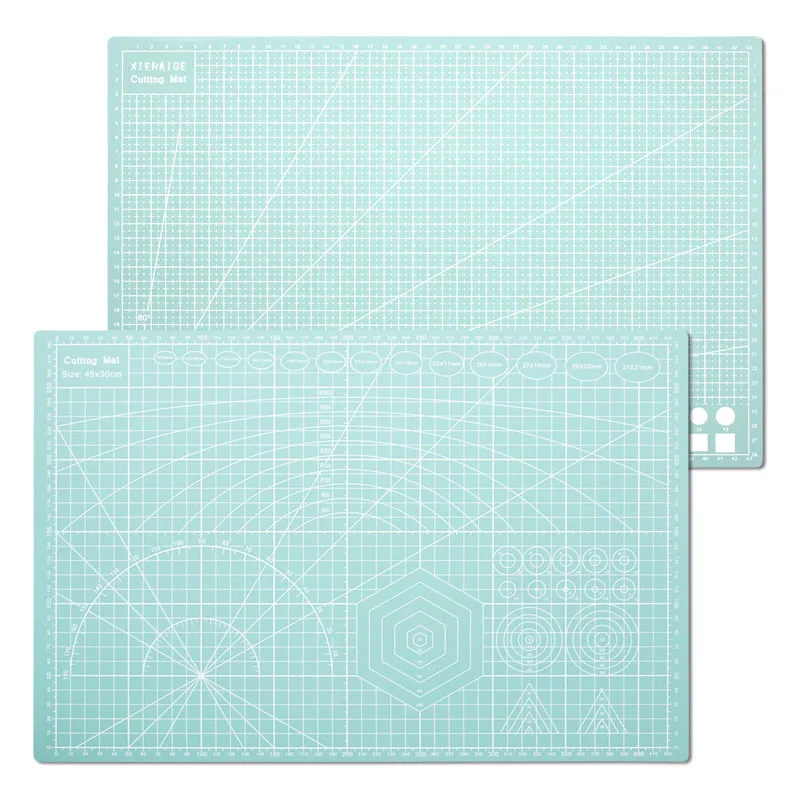 Cutting Mat Cutting Pad A3 Cutting Pad Colors Cut Plate PVC Cutting Mat Model Clay Cut Pad Rubber Stamp Engraving Plate Workbench Patchwork DIY Board