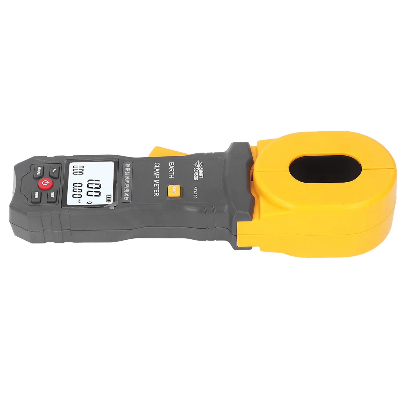 LCD Digital Clamp Ground Resistance Meter Auto Power Off Clamp Earth Resistance Meter Tester for Weather Ground resistance tester