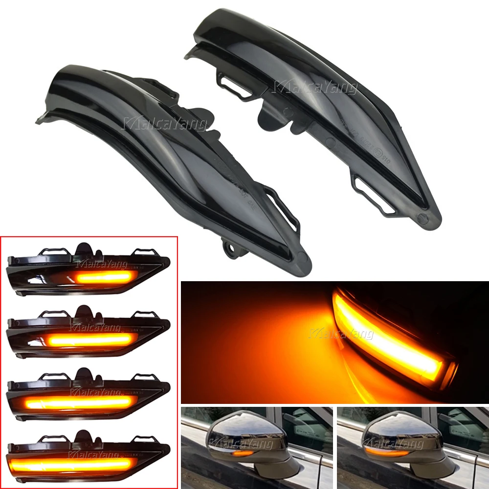 Nuovo Per Ford St Line Mk8 2018 Fiesta Mk8 2019 2020 Puma 2020 Indicatore Specchietto Retrovisore Lampada Ala Laterale Led Blinker Light