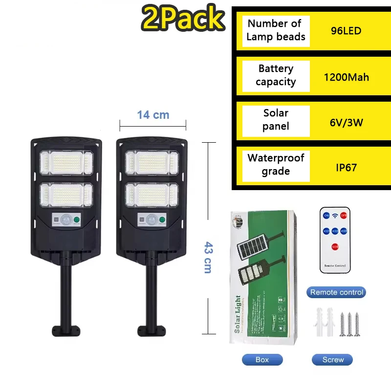 96LED 2pack