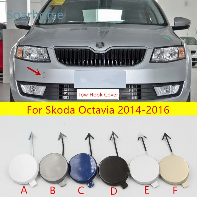 Front Bumper Tow Hook Cover Cap For Skoda Octavia 2014 2015 2016 - Towing &  Hauling - AliExpress