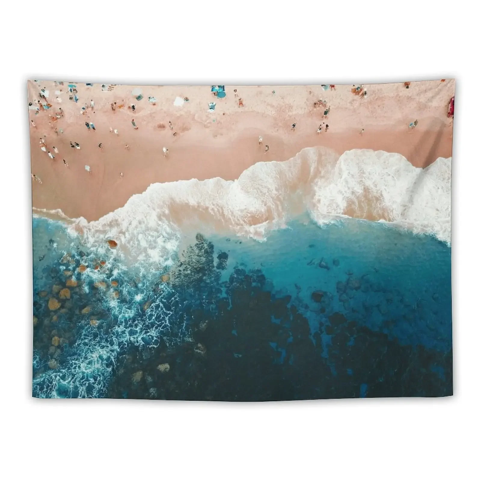 

Bronte Beach | Aerial Photography Tapestry For Bedroom Room Decor Wall Hanging Tapestry