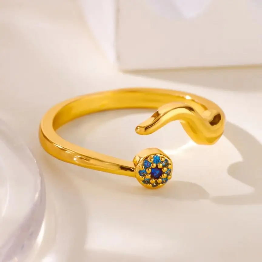 Zircon Waves Rings For Women