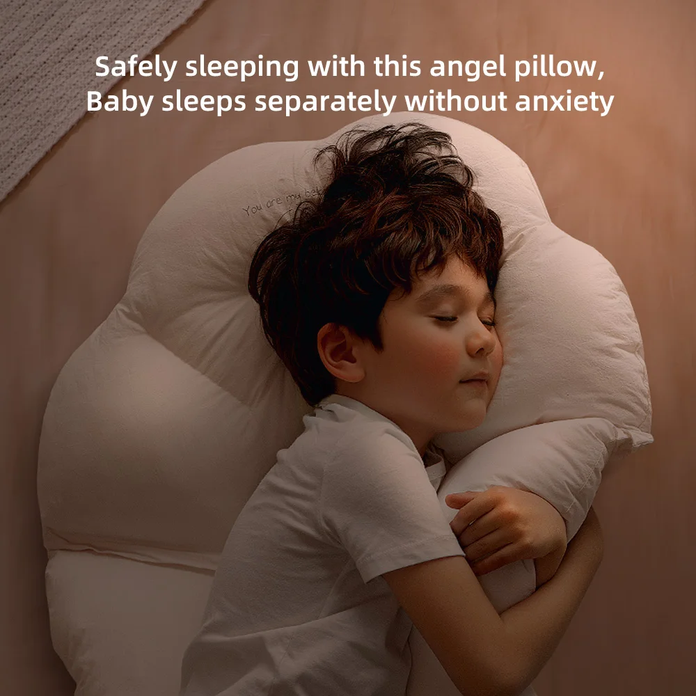 Sunveno Kids Pillows Removable Surround-Style Children Sleep Pillow Cuddle Cushion Soothing Pillow for 2-6 Years 6
