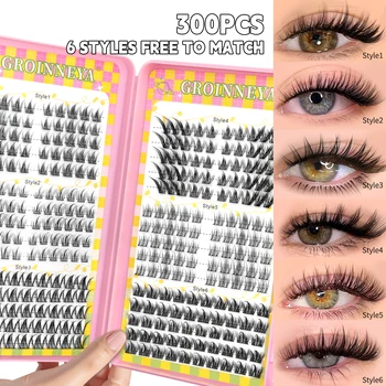 GROINNEYA Premium Cluster Lash Extension Kit 1