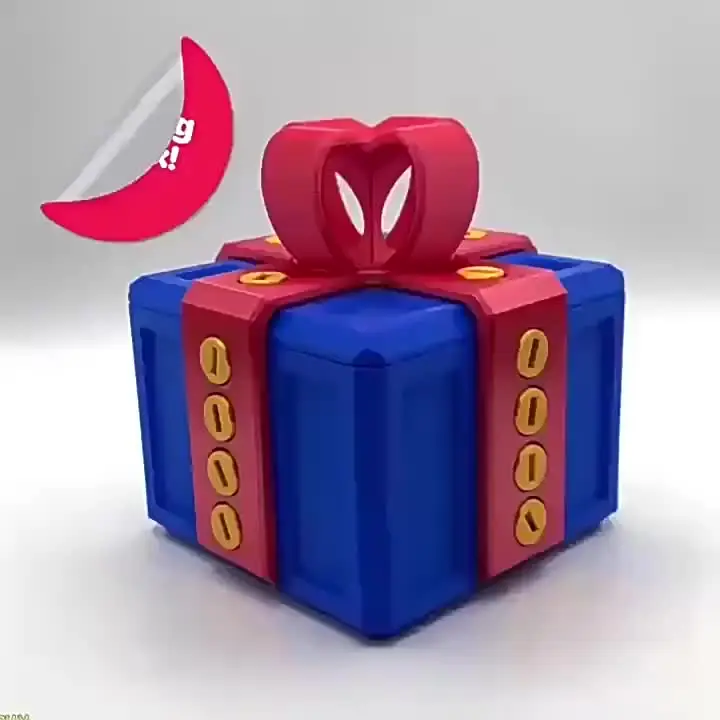 Annoying Gift Box With Screws Annoying 3D Gift Box Puzzle Box Prank Toy