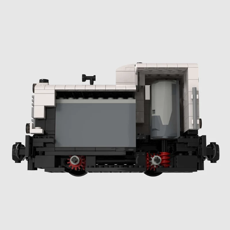 시티카 모델 MOC 빌딩 블록 철도 2060 디젤 기관차 모듈형 기술 어린이 휴일 선물 조립 장난감 세트