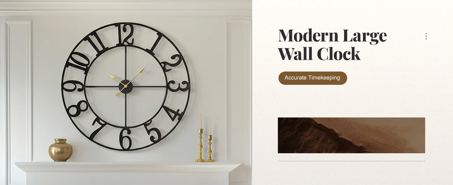 large wall clock