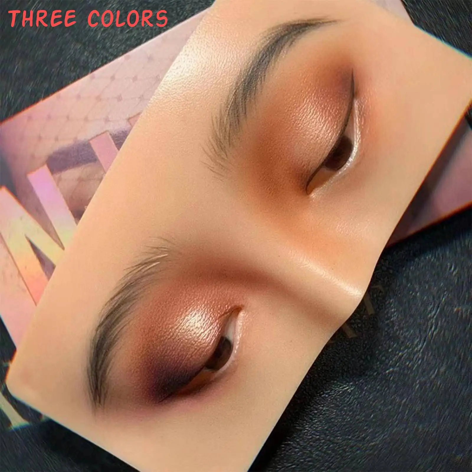 Silicone Makeup Practice Board Face Model 3D Bionic Skin Eye Makeup Eyelash Lashes Face Painting for Beginner Cosmetologist
