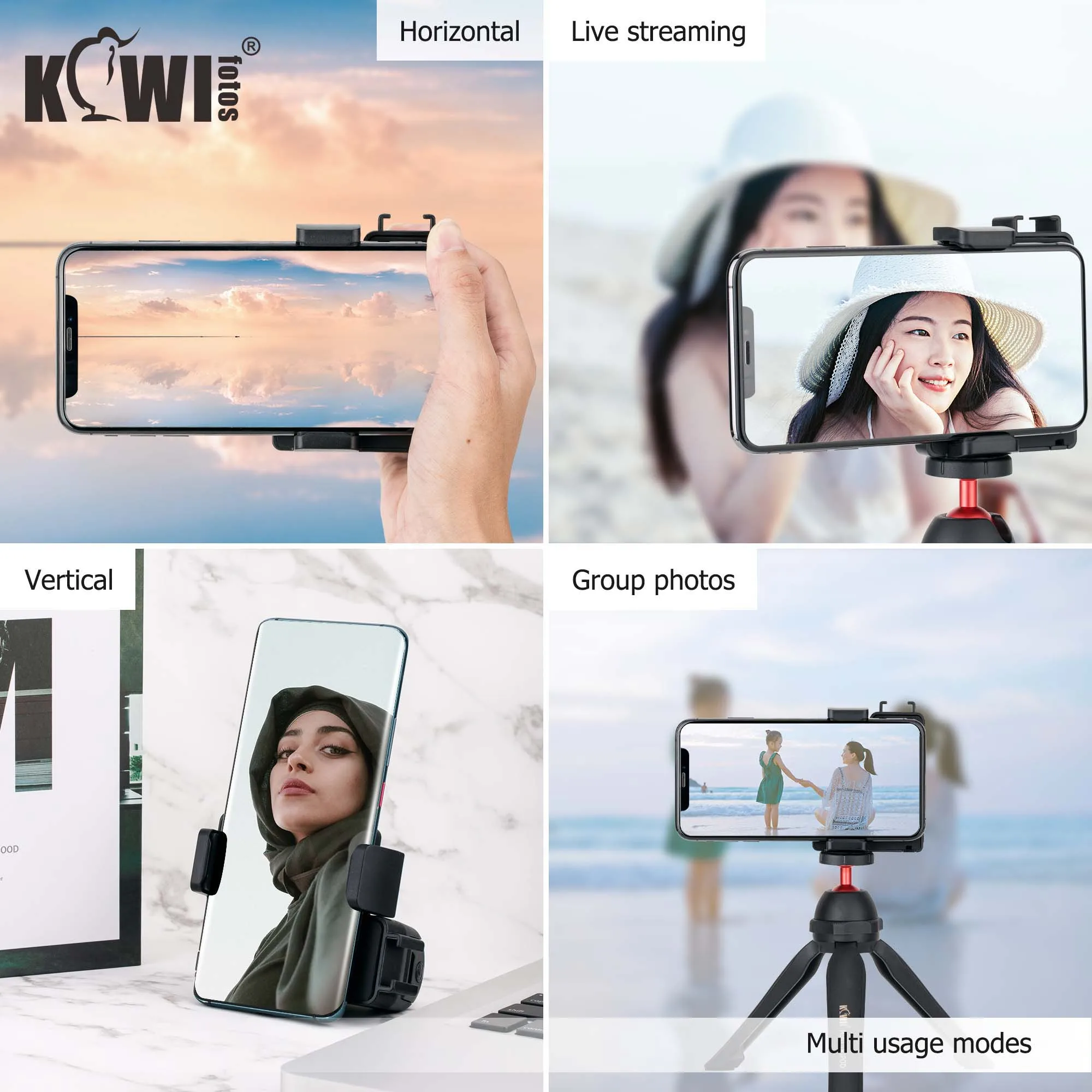 Wireless Remote Phone Grip Handheld Snapgrip iPhone Camera Hand Grip With Shutter 1/4" Screw for iPhone 15 selfie stick tripod cell phone selfie stick smartphone selfie stick selfie stick phone selfie tripod phone camera shutter grip smartphone shooting holder mobile phone holder