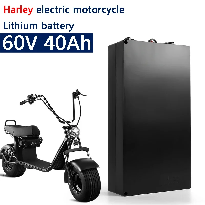 Nuova Batteria Impermeabile Agli Ioni Di Litio 60V 40Ah 60V 30Ah 20Ah Per 1500W 2000W Motor Bike Citycoco X7 X8 X9 Scooter + Caricatore 3A