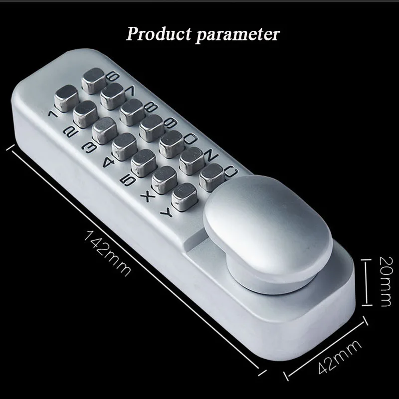 Enhanced Zinc Alloy Waterproof & Fireproof Mechanical Combination Lock