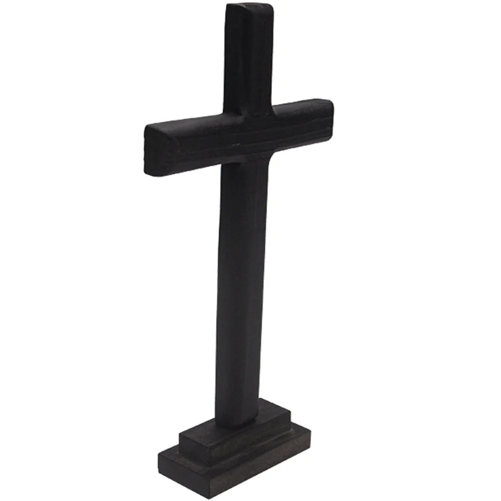 

Wood Cross Pendant Wood Standing Christian Cross Crucifix Table Altar Easter Wall Sculpture Catholic Decor Christian