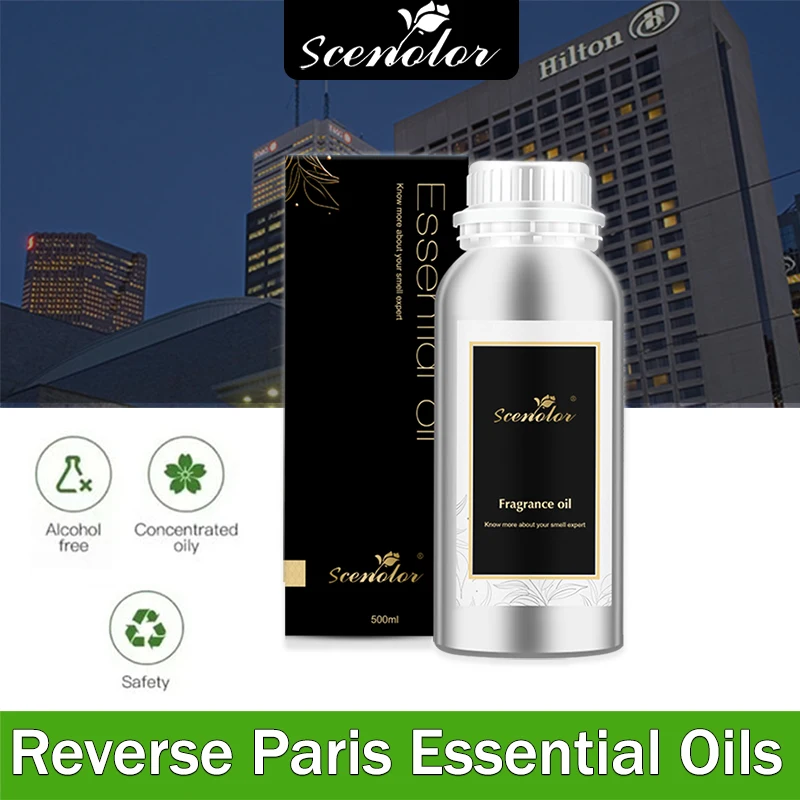 

Scenolor 500ML Perfume Oils Reverse Paris Hotel Essential Oil For Diffuser Aromatherapy Home High Concentration Air Fresheners