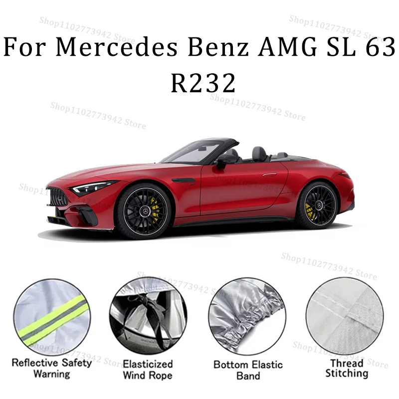 Waterproof Car Cover For Mercedes Benz AMG SL 63 R232