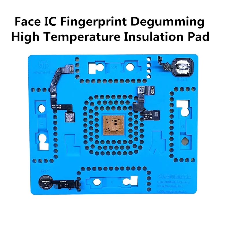 

HONGHAITONG Multi Function High Temperature Insulation Pad for Tin Planting Face IC Fingerprint Degumming Repair Silicone Pad