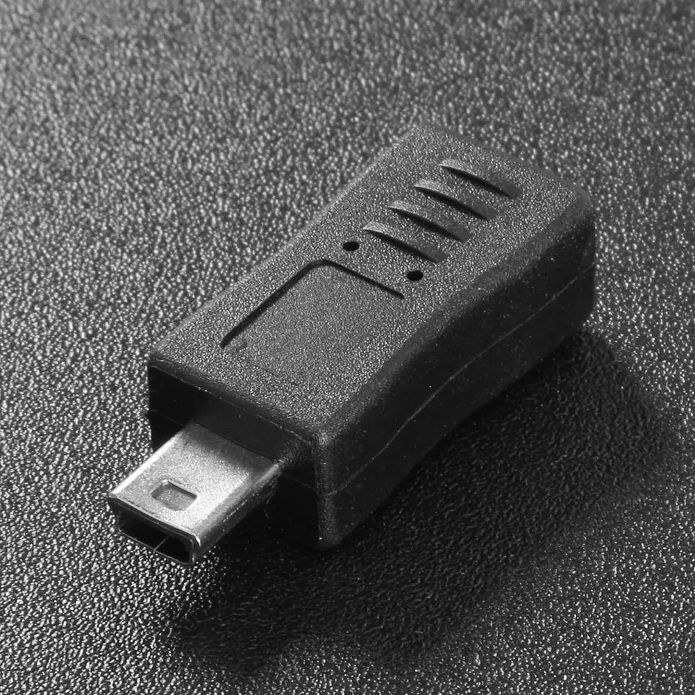 미니 USB 5핀 남성형 - 마이크로 USB 여성형 T자형 V3V8 어댑터 컨버터