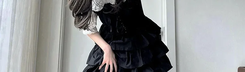 Description Picture 2 of itemSexy Mesh Fishnet Thigh High Stockings JK Lolita Girl Long Socks Stockings Japanese Style Lace Bowknot Suspender Knee High Socks