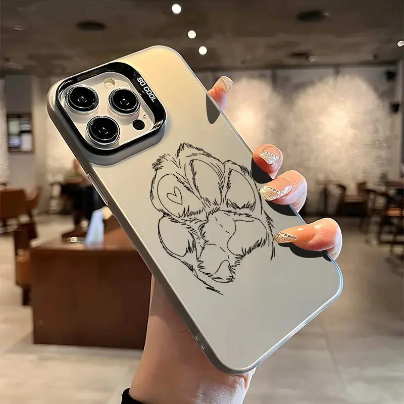 Adorable Dog Paw Print Phone Case