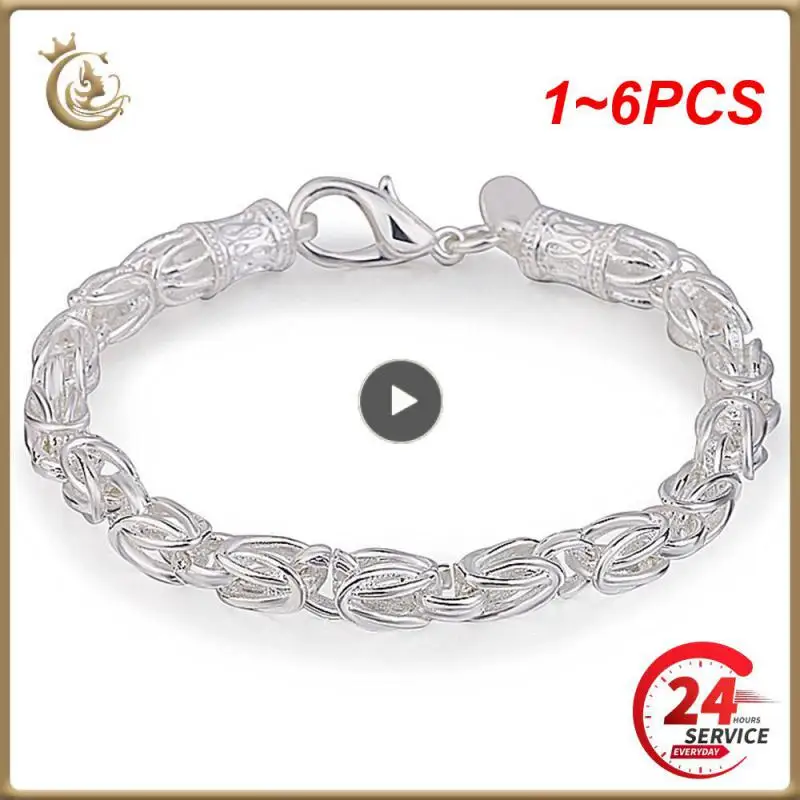 

1 ~ 6 шт. персонализированный браслет из высококачественного материала, Модные индивидуальные геометрические аксессуары, популярные ювелирные изделия, Простой браслет