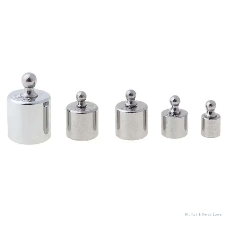 M17F 5Pcs 105 그램 정밀 교정 스케일 무게 디지털 세트 5g 10g 2x20g 50g