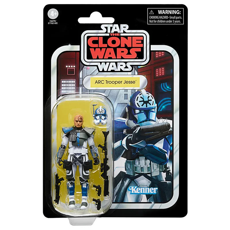 

Hasbro Star Wars The Vintage Collection The Clone Wars ARC Trooper Jesse Action Figure Model Toy 3.75 Inch