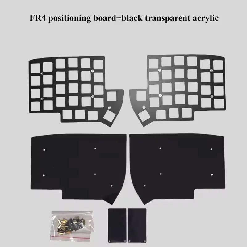 Sandwich Case for Lily58 Keyboard Lily 58 Split Keyboard