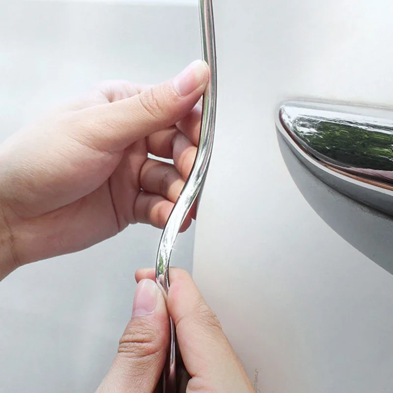 Universal 5 M Creative Modification Automobile Door Body Anti-collision Strip Safety Protection Decorative Rubber Strip Parts