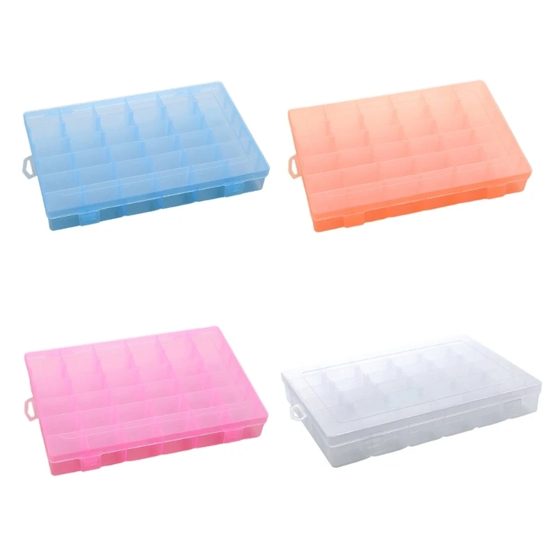 

36 Girds Adjustable Plastic Earring Storage Box Case for Jewelry Diamond Embroidery Craft Bead Pill Holder Container Tool