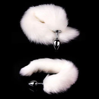 BDSM Fox Tail Anal Plug – Rabbit Tail Design for Men & Women | Oman & UAE Delivery (VIP11)