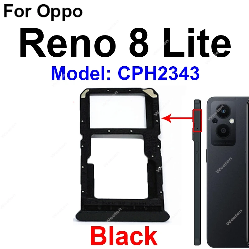 SIM Card Slot and Micro SD Card Reader Holder Socket Repair Parts
