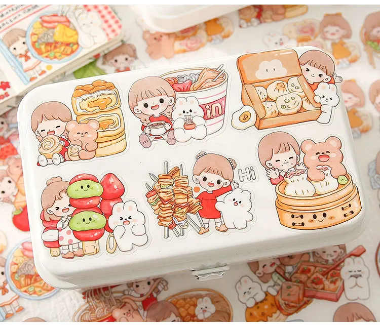 Kawaii Bento Stickers - Cute Food Stickers - Journaling Stickers