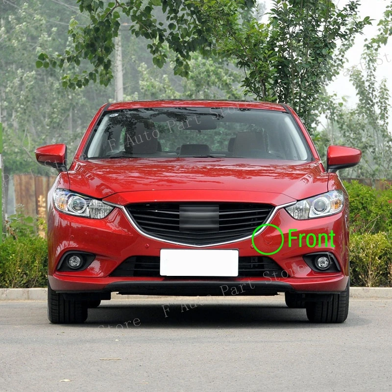 For Mazda 6 Atenza Sedan 2013 2014 2015 2016 Car Front Rear Bumper Tow Hook Cover Cap Trailer Hauling Eye Lid 3