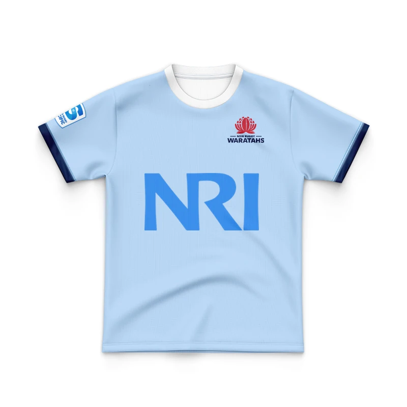 thumbnail image 1 of 2024 New Kids South Wales/Langhorton/Local/Visitante/Local/Rugby tradicional (nombre y número personalizados), 1 of 5