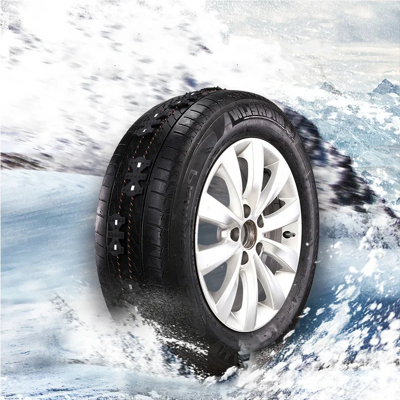 Winter Anti-skid Universal Anti-slip Tire Wheel Anti-skid Emergency Chain for Car Truck SUV MPV Auto Car Accessories 2X