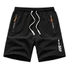 【 M-8XL 】 Large men's shorts, quick drying breathable five quarter pants, mid length pants, straight leg casual running sports p 1