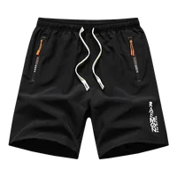 【 M-8XL 】 Large men's shorts, quick drying breathable five quarter pants, mid length pants, straight leg casual running sports p 1