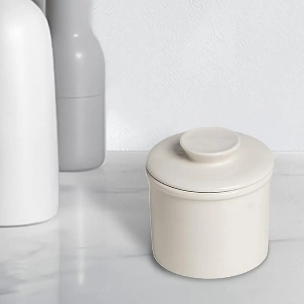 350 ml Französischer Buttertopf Keramik Butterdosen Glocken-Stil Butterbehälter mit Deckel Käsebox Öltank Küchenbedarf