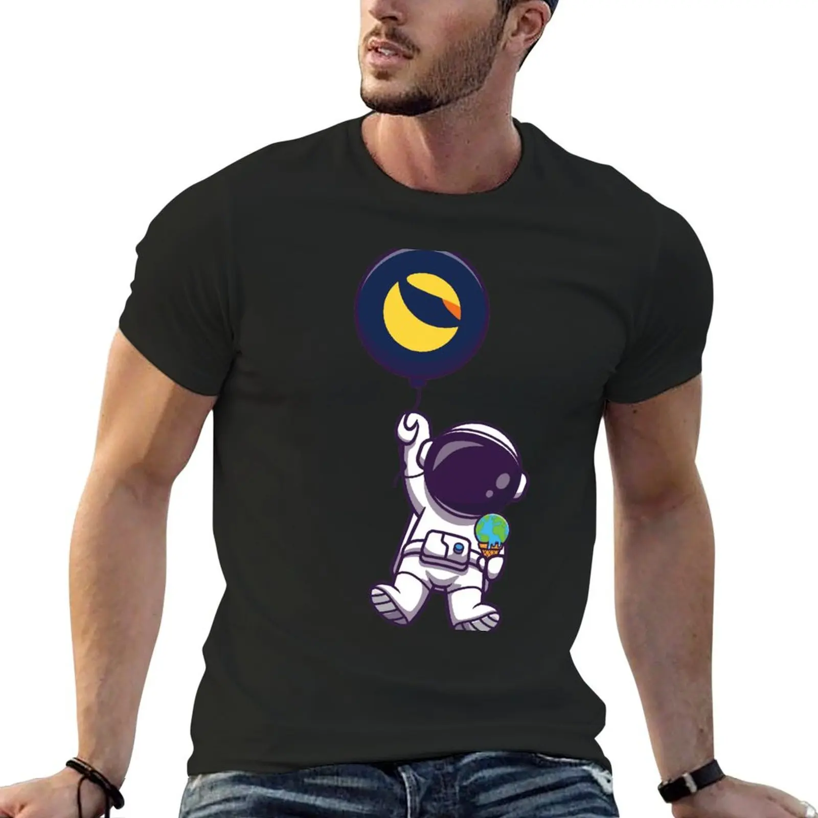 Lunc to the Moon: Why This Crypto-Themed Polo Shirt Is My Daily Wear for  Market