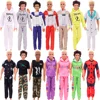 Handmade Ken Doll Clothes T-shirt + Trousers For Barbie Dress Accessories Fashion Daily Clothing Toys For Gils Birthday Gift 1