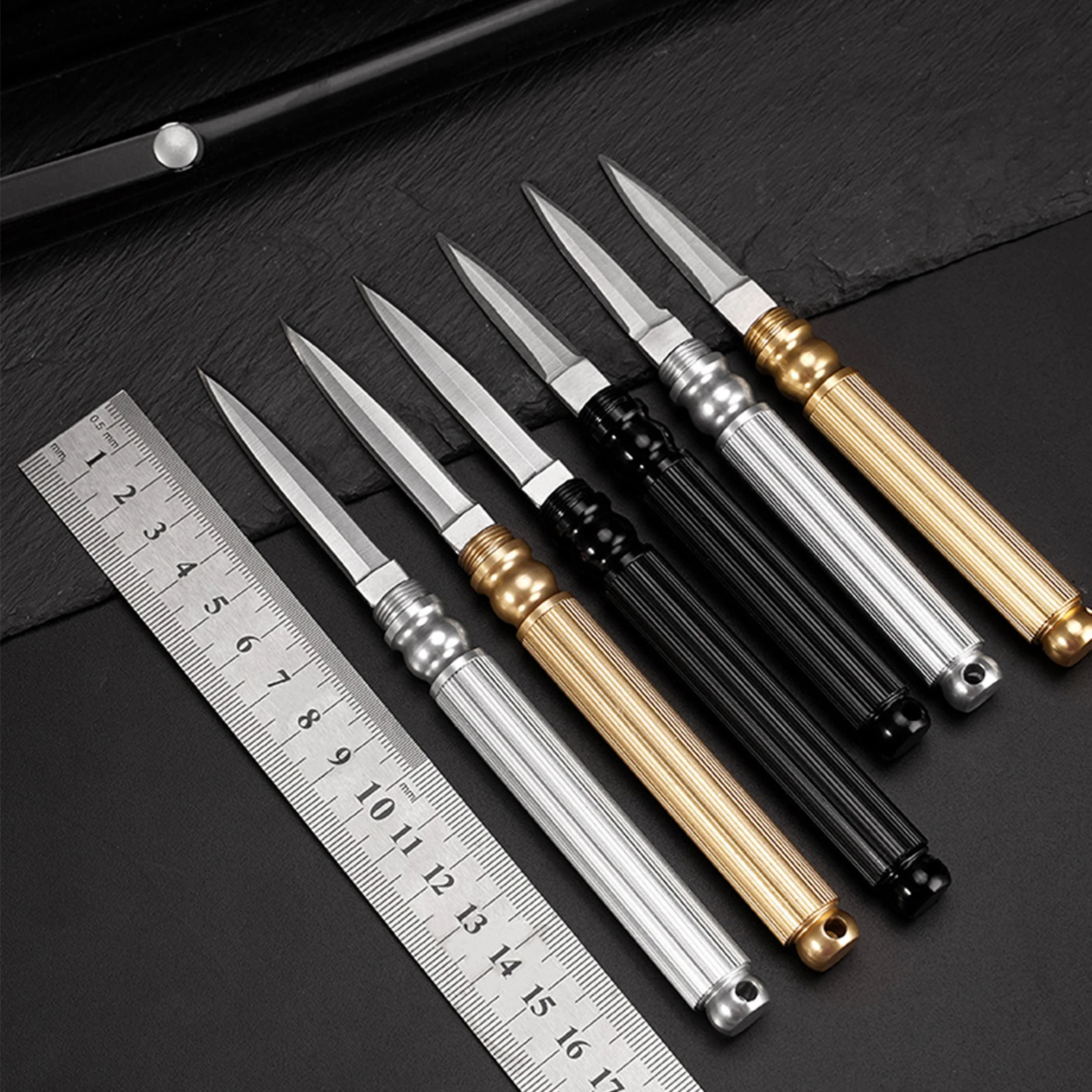 Stainless Steel Tea Knife Needle Pick With Wood Handle Puer Tea Tools Cone Needle Breaking Prying Brick Professional Tool