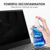 Screen Cleaner Spray Kit TV Screen Cleaner Spray And Wipe Monitor Cleaner For Smart TVs Monitors & Cars Laptop Cleaner Includes 3