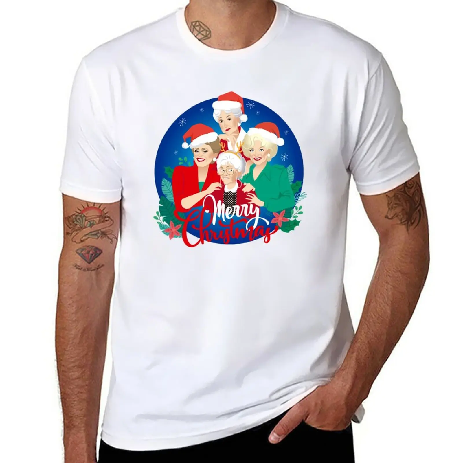 

New Christmas girls! T-Shirt Short t-shirt cute clothes Short sleeve tee men clothing