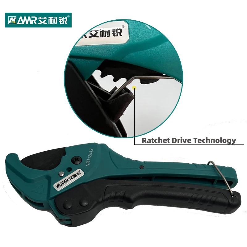PVC pipe cutter 42mm 0-1.6" scissors tube shear PVC PU PP PE hose cutting hand tool 2