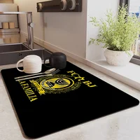B-Beitar J-Jerusalem F-FC Kitchen Absorbent Pad Dry Draining Mat Sink Washstand Coffee Machine Pads Table Placemat Anti Splash 2