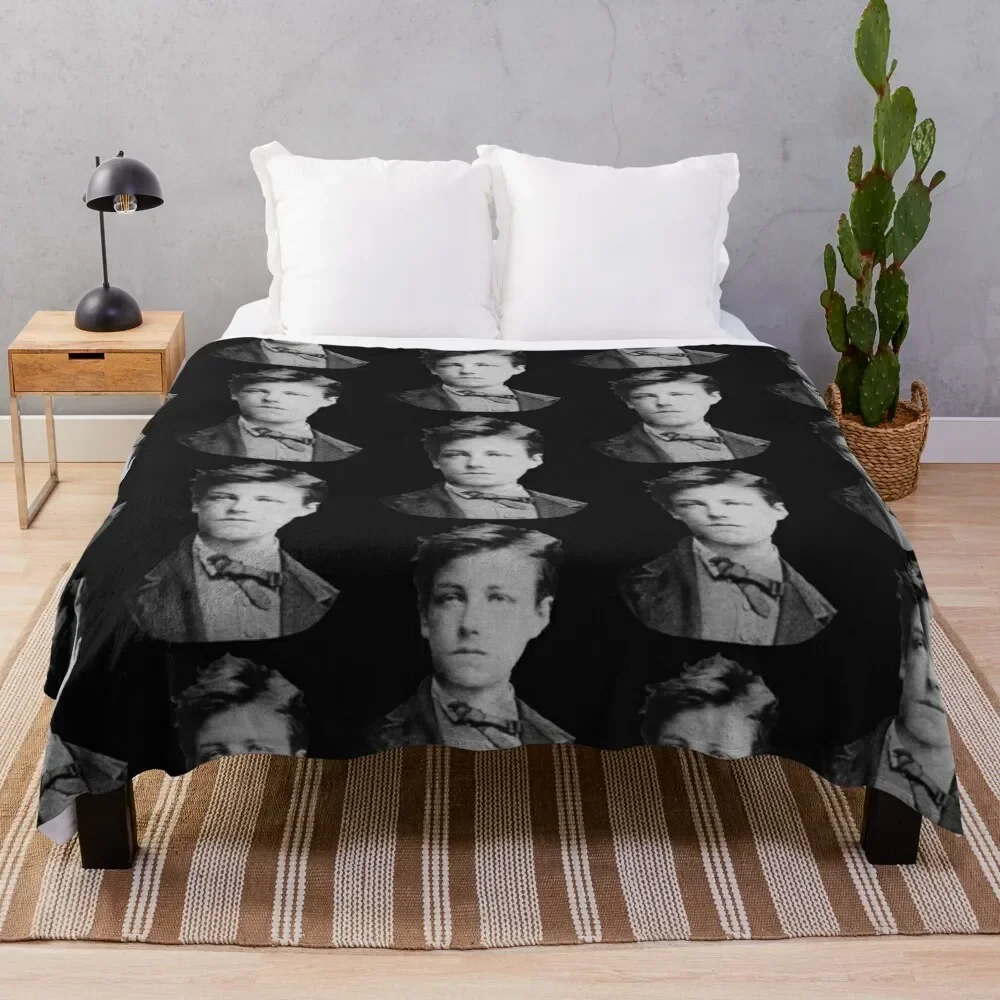 

Arthur Rimbaud Throw Blanket Warm Polar Baby Blankets
